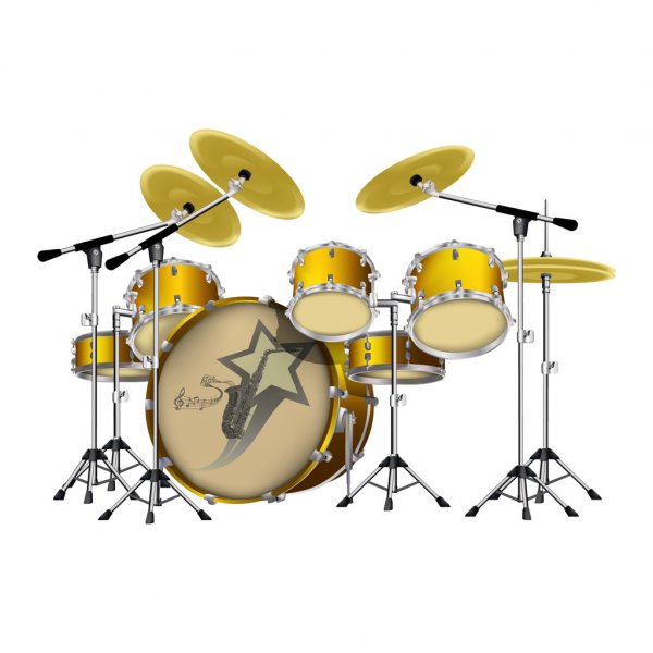 worship group drum kit image