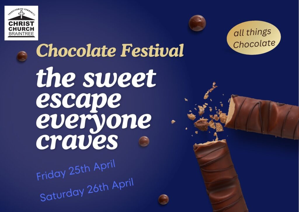 Chocolate Festival 25th and 26th April